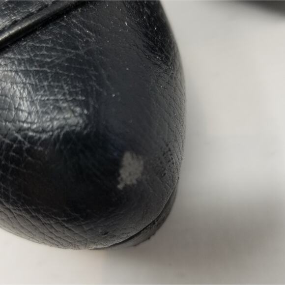 Simply Vera Vera Wang Svellie Black Leather Heeled Platform Boots Size 9.5 - Picture 14 of 14